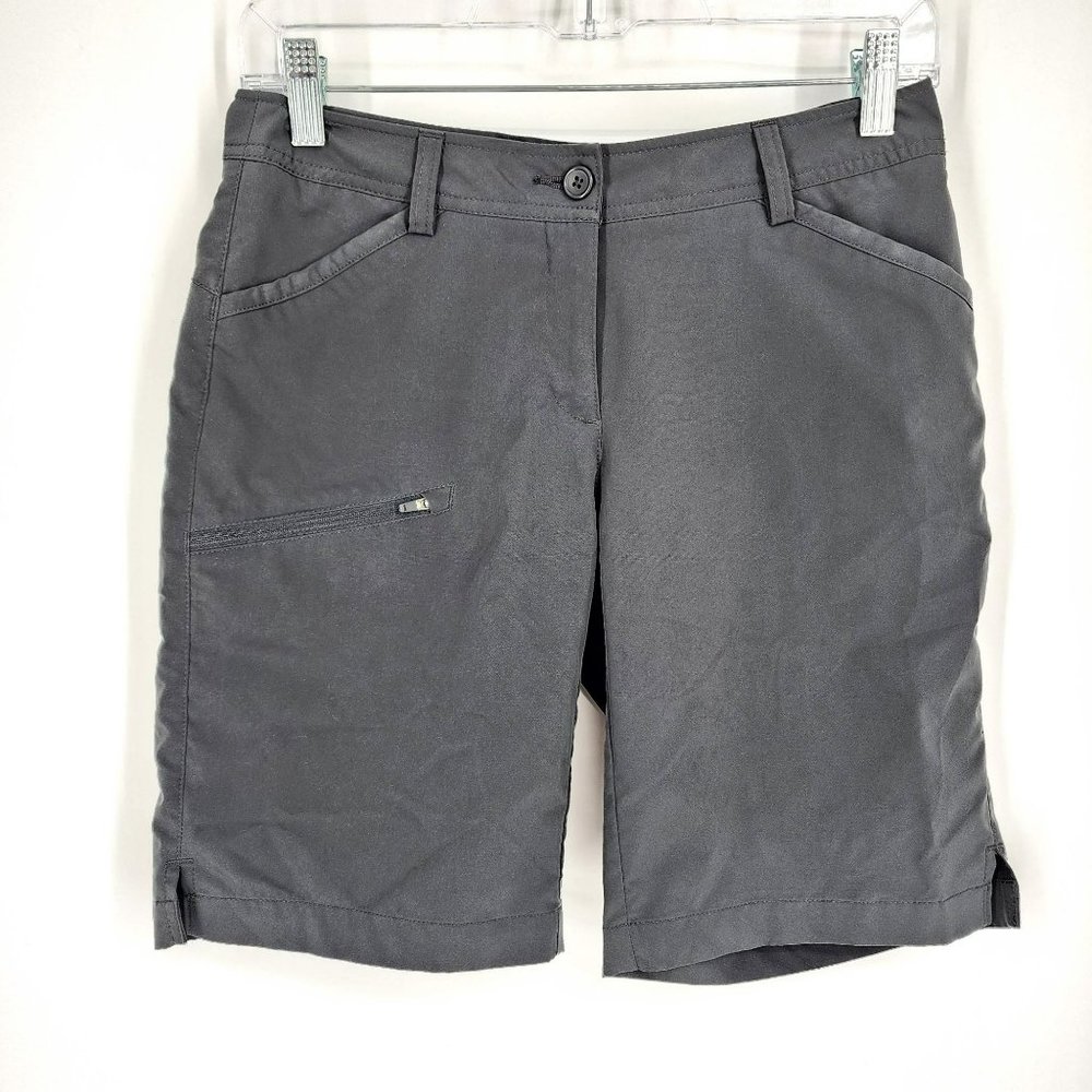 Oobe 9in Short Arrowhead Utility Hiking Outdoor 0 Grey Green Polyester Side Slit